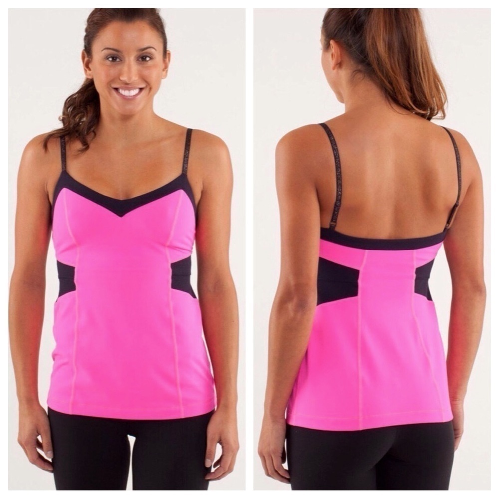 Lululemon Elongate Tank in Raspberry Glo Light